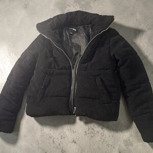 Fashion Nova Black Puffer Jacket